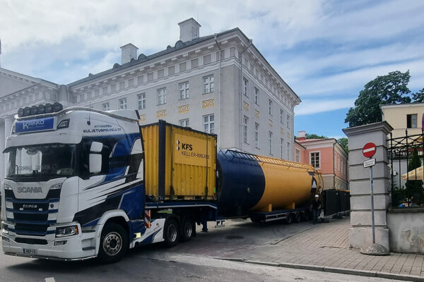 KFS toteutti pohjanvahvistuksen Tartu Ûlikoolissa Virossa.